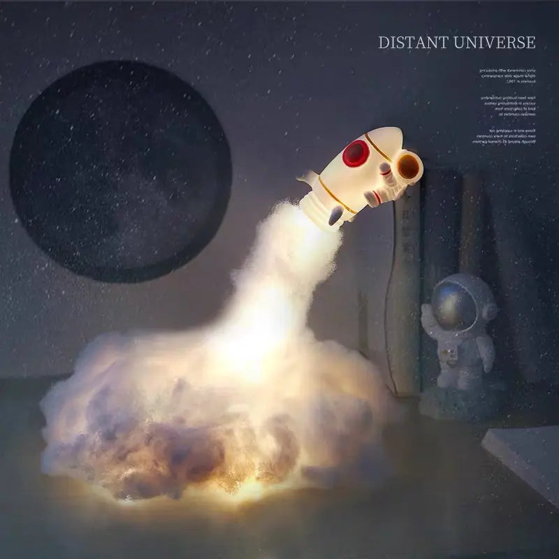 Creative Rocket Lamp DIY Kit - Astronaut Night Light