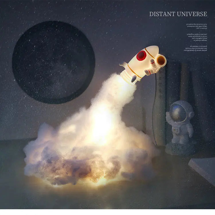 Creative Rocket Lamp DIY Kit - Astronaut Night Light