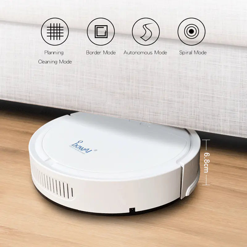 Robot Vacuum Cleaner for Home Use, Smart Cleaning Device